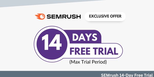 SEMrush 14 Day Free Trial